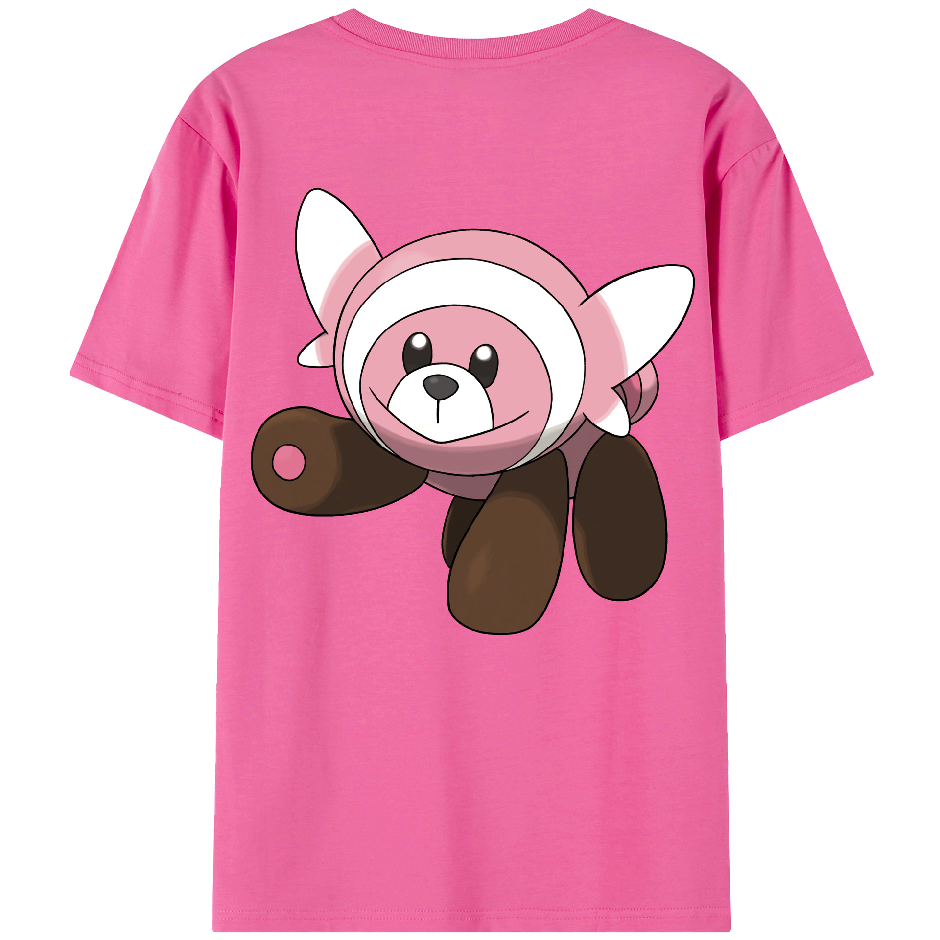 （画像用） ポケットモンスター Pokémon レディース半袖Tシャツ(バックプリント)
